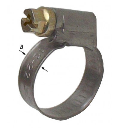 DARMKLEMMEN, KOOLSTOFSTAAL 50-70 MM