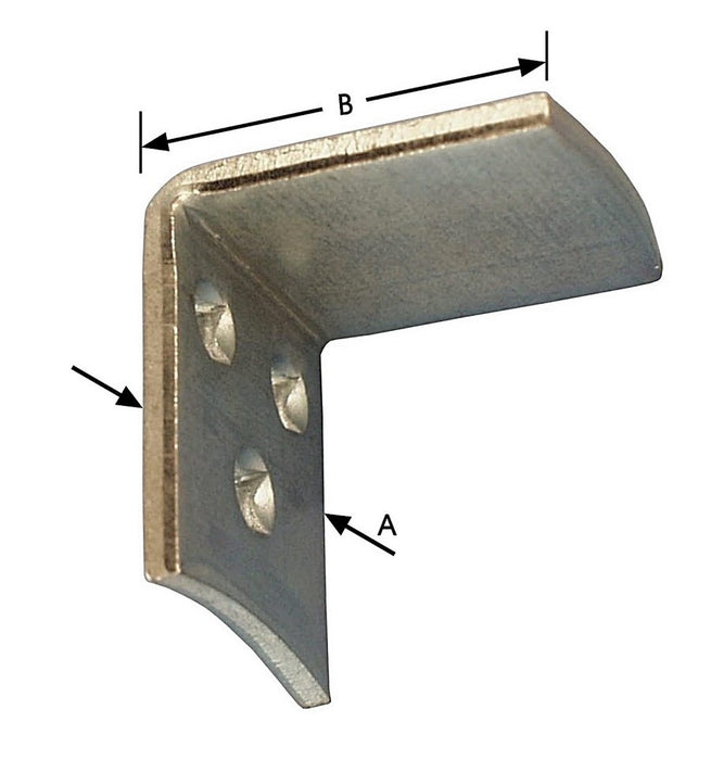 4 BEDHAKEN IJZER VERZINKT