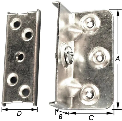 2 BEDVERBINDINGEN, HOEKVORM