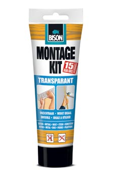 BS MONTAGEKIT TRANSPARANT 250 G HANGTUBE