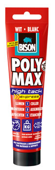 BS POLY MAX&#174; HIGH TACK EXPRESS 165 G TUBE WIT