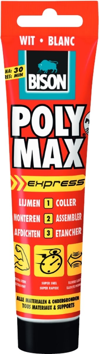 BS POLY MAX&#174; EXPRESS 165 G HANGTUBE WIT