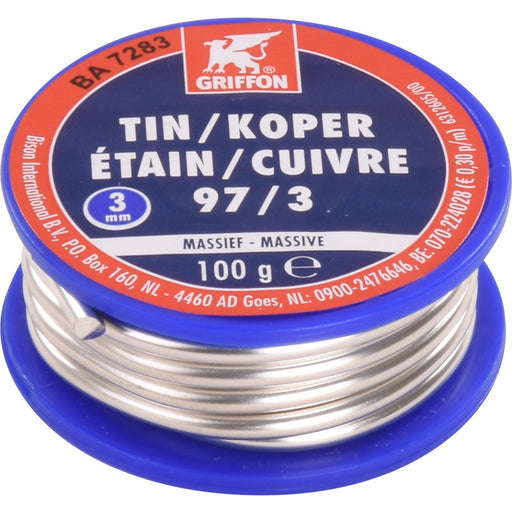 Universeel Soldeer Tin/Koper 100 g Diam. 3 mm spoel VKB