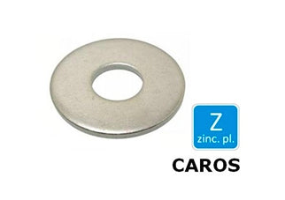 CARROSSLUITRING M8X36 ZN (PRIJS PER 100 STUKS)