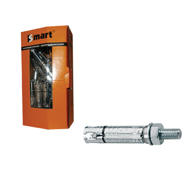 BOULON SMART + TIGE D'ANCRAGE M6X15X60 ZN