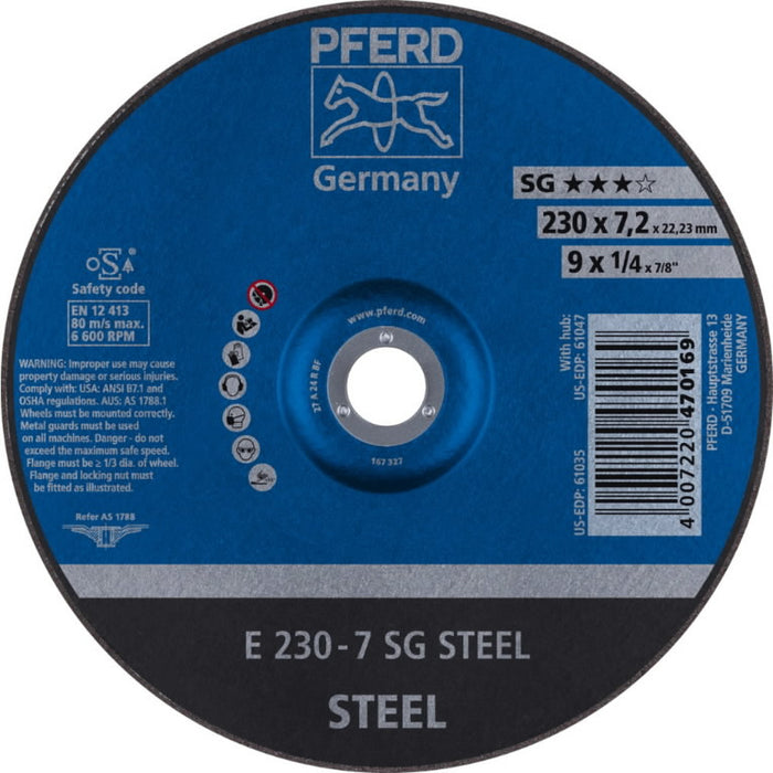 AFBRAAMSCHIJF E 230-7 SG STEEL