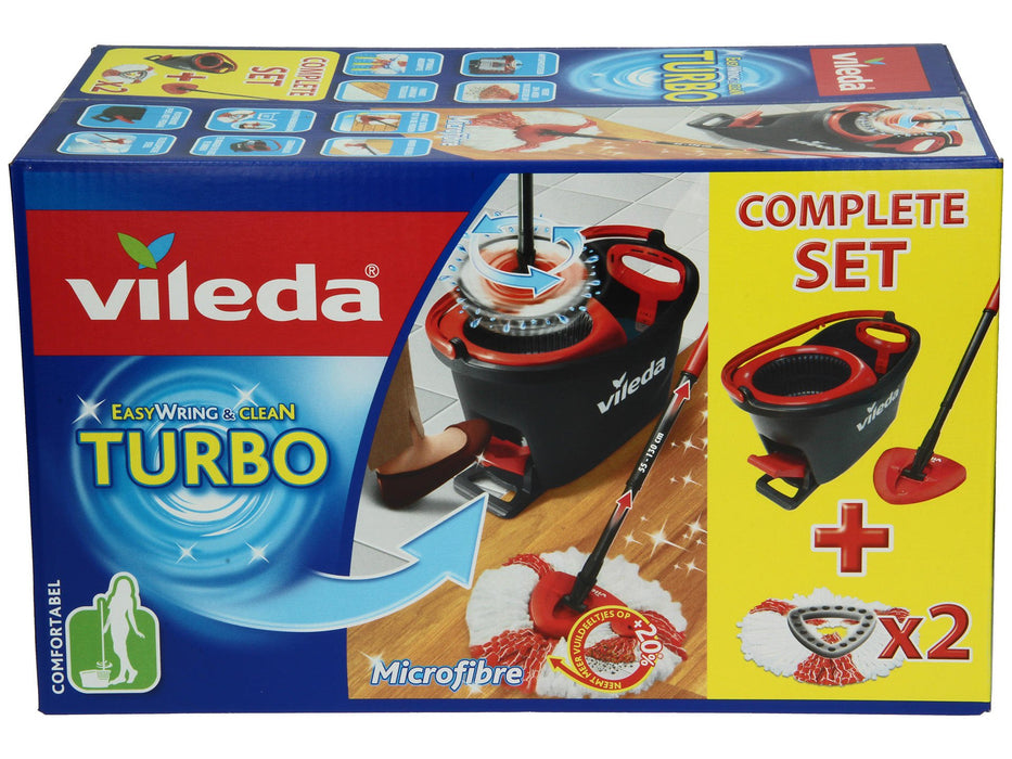 VILEDA KUIS EW&amp;C TURBO 1 SYSTÈME + 2 REPL