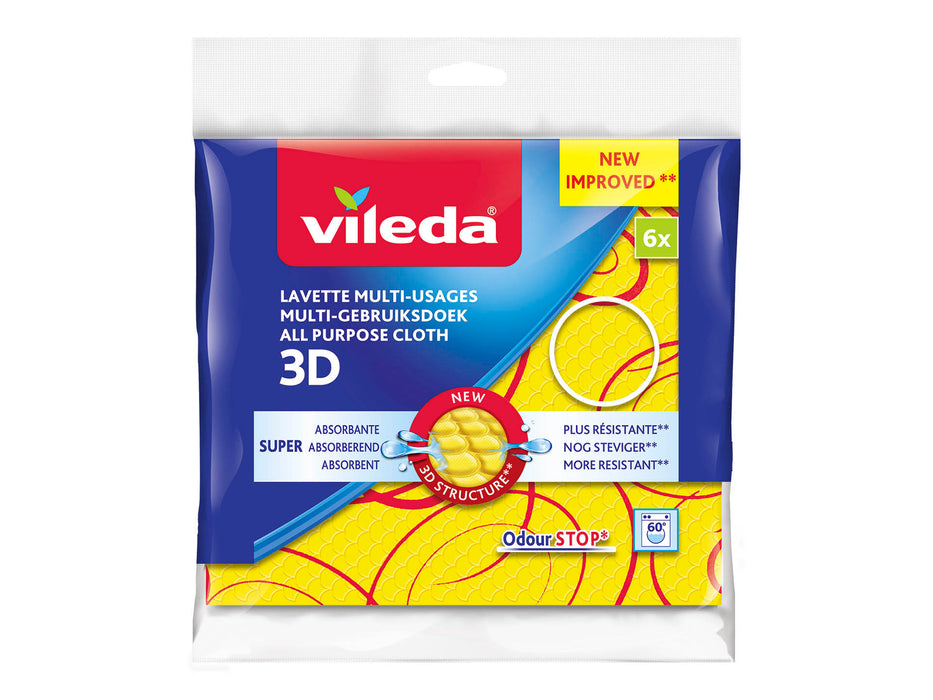 TISSU MULTI-USAGE 3D 6 PACKS