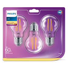 LED CLASSIC 60W A60 E27 WW CL ND 3PFSRT6