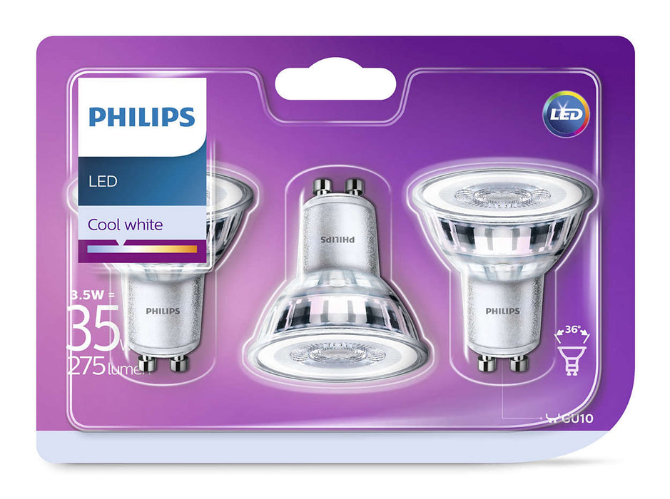 LED CLASSIQUE 35W GU10 CW 230V 36D