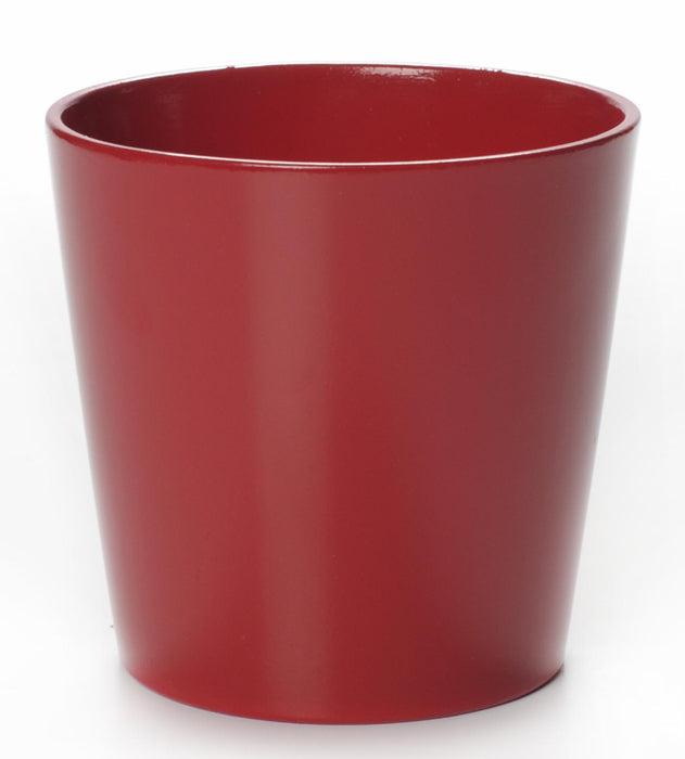 BLOEMPOT AARDEWERK 7X6 ROOD