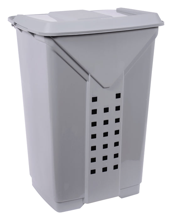 PANIER À LIN PRIMA 60L 42X34X60CM GRIS