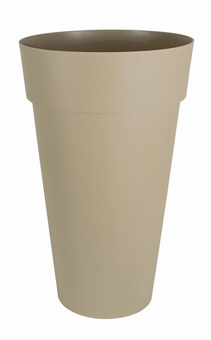 VASE XXL TOSCANE 90L DIA 48X80CM MOKA