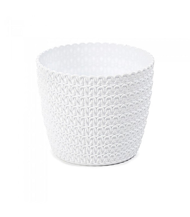 BLOEMPOT D36 H31,5CM MAGNOLIA JERSEY WIT