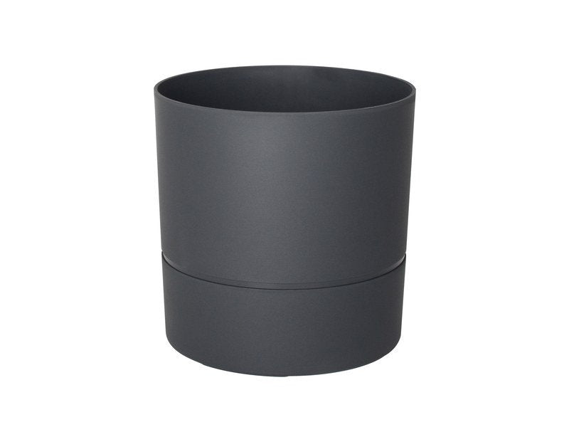POT DE FLEURS AQUADUO D24.3X24.3 7L ANTHRACITE