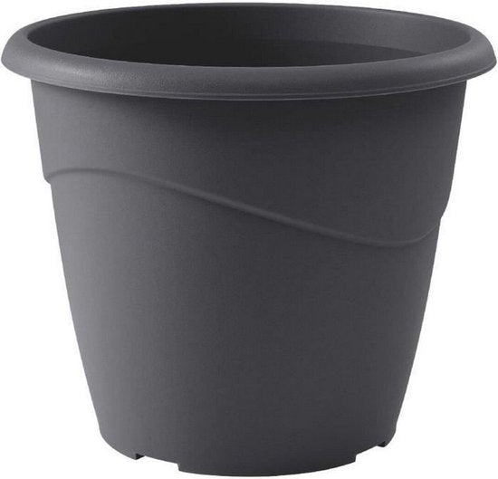 BLOEMPOT MARINA D40X33,7  23L ANTRACIET