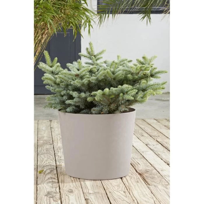 BLOEMPOT ELEMENT KONISCH D49,5X42 62,2L KALK