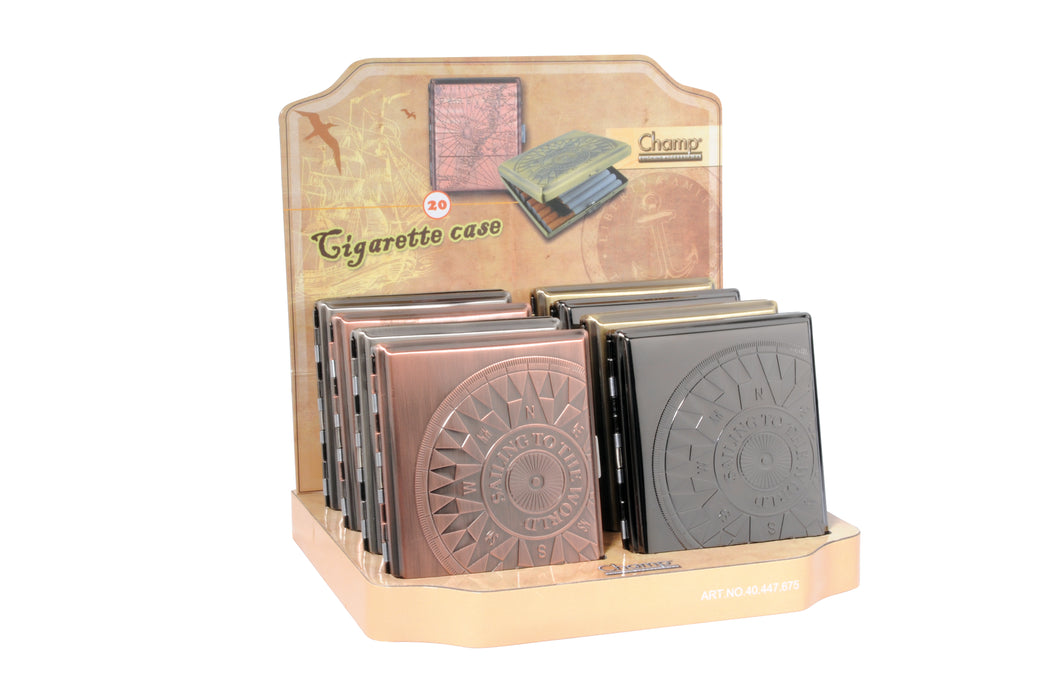 CH 20PC CIG CASE SAILING WORLD*