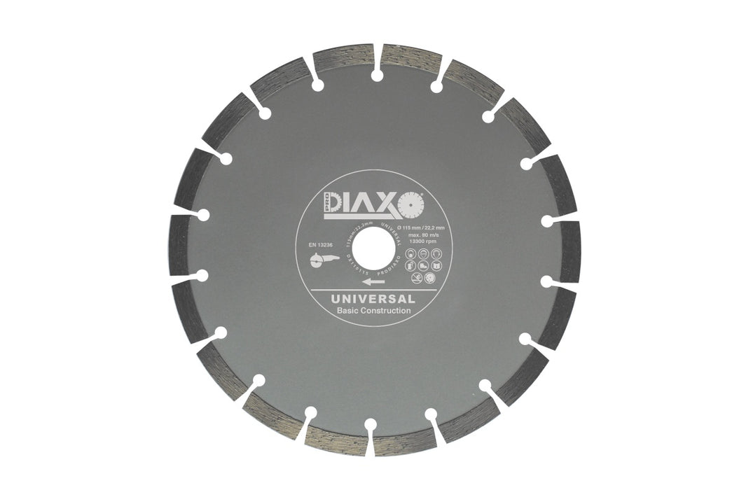 230X22.2MM UNIVERSAL PRODIAXO BASIC CONSTRUCTION