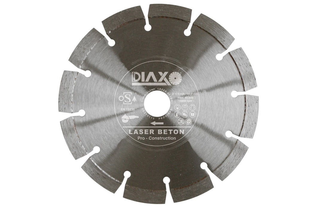 LASER BETON 230X22.2MM PRODIAXO PRO CONSTRUCTION