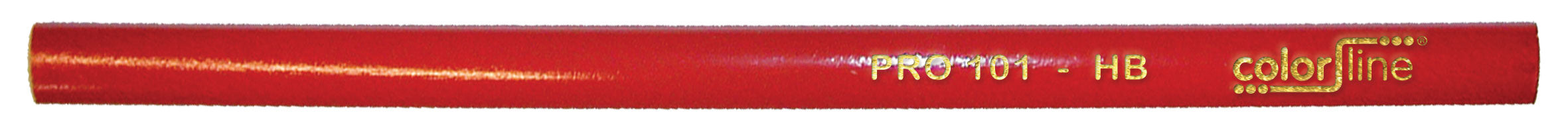 CRAYON DE BOIS PRO101 ROUGE 24CM (PAR PIÈCE)