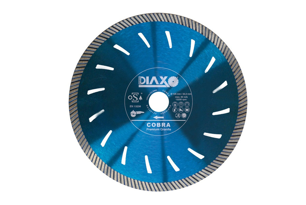 PRODIAXO COBRA - 230 X 22,2 MM / GRANIT PREMIUM