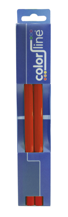 Schrijnwerkerspotlood PRO 101 - rood gelakt, 24 cm - prijs per 2