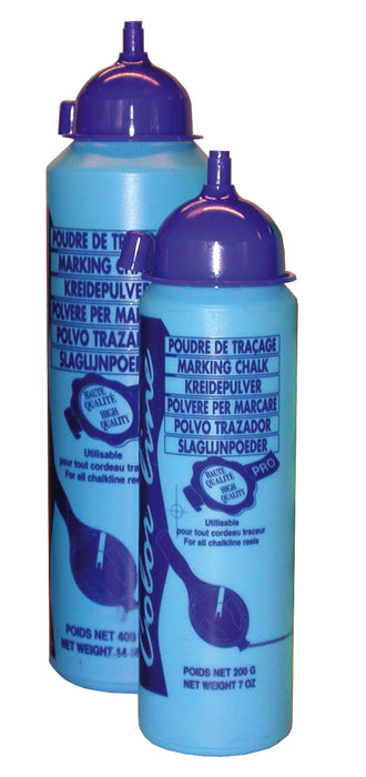 COLOR LINE : Markeerpoeder BLAUW - 200 gr , professionele kwalite