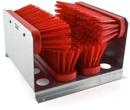 BALAYEUR DE PIEDS AVEC 4 BROSSES PVC 300X315X200