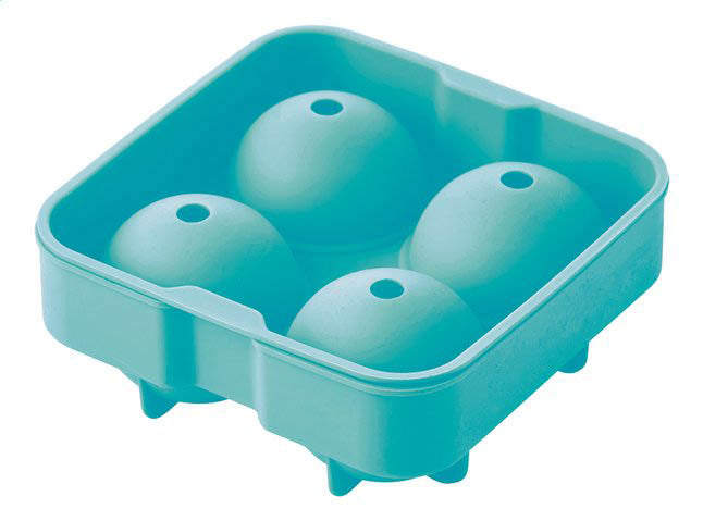 IJSBALLENVORM UIT SILICONE VOOR 4 IJSBALLEN AQUABLAUW &#216; 6CM