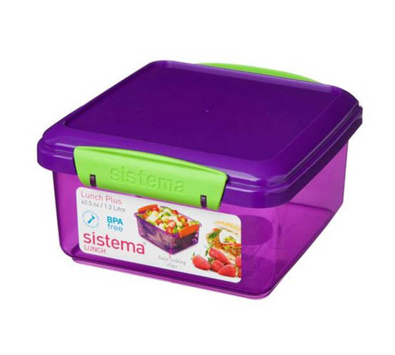 SISTEMA LUNCH LUNCHBOX LUNCH PLUS 1,2L (4 ASS.)