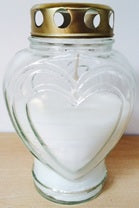 GLR2W VERRE LUMINEUSE "COEUR"