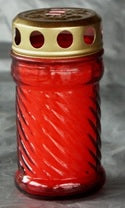 GRAVEL LUMIÈRE 13CM CLASSIC VERRE ROUGE