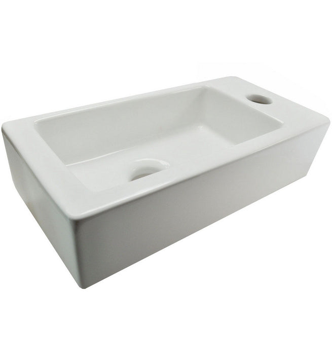 FONTAINE TREVI MINI DROITE 36 X 18 X 9 CM BLANC