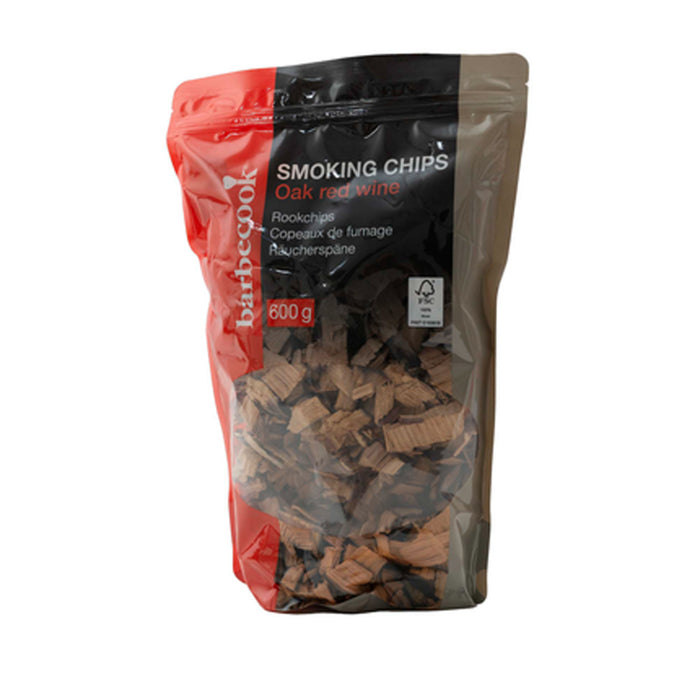 ROOKCHIPS EIK RODE WIJN FSC 600G