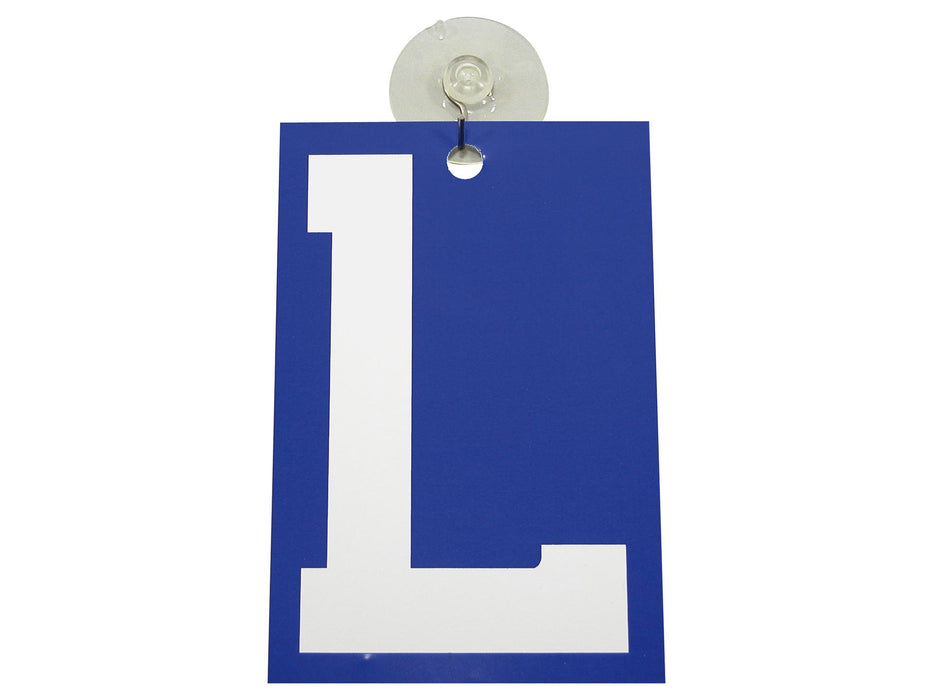 PLAQUE "L" AVEC VENTOUSE