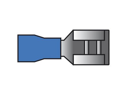 CARPOINT KABELVERBINDERS 542 BLAUW 10ST