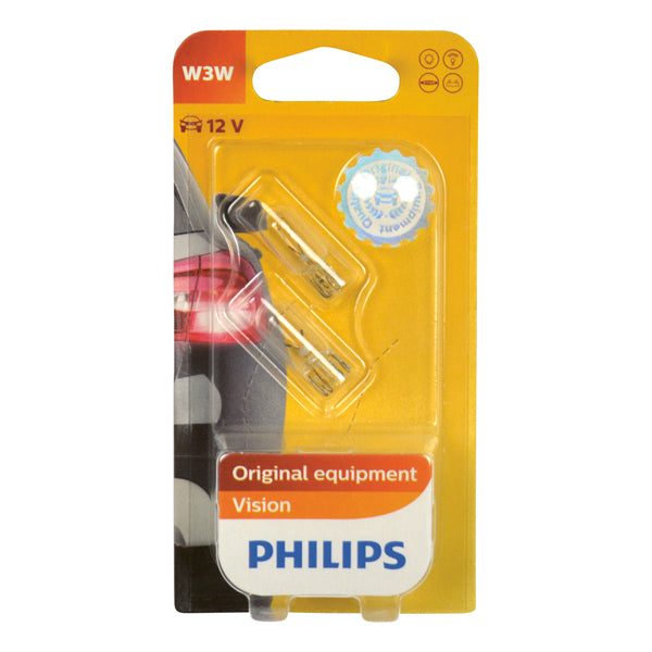 PHILIPS 12256B2 3W T10 BASE COIN 12V