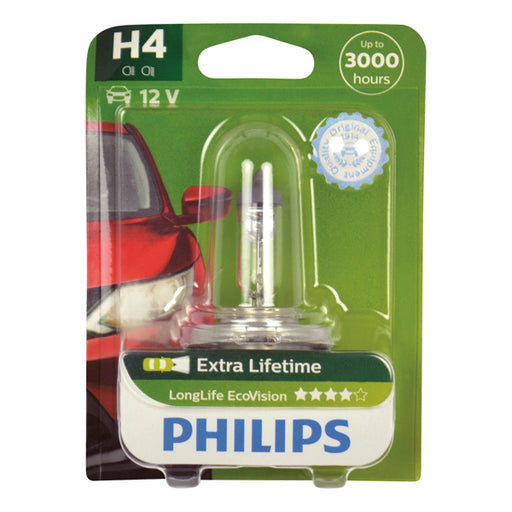 PHILIPS 12342LLECOB1 H4 ECOVISION 55W  BLISTER
