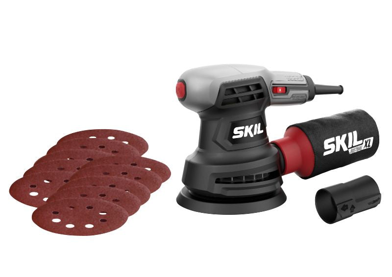 SKIL 7422 AA EXC.SCHUURMACHINE 280W + 10SCHUURBLADEN