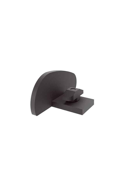 EMBOUT NOIR PUR - RAL 9005 - 2 PIÈCES