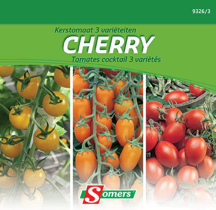 KERSTOMAAT 3 VARIETEITEN CHERRY - K