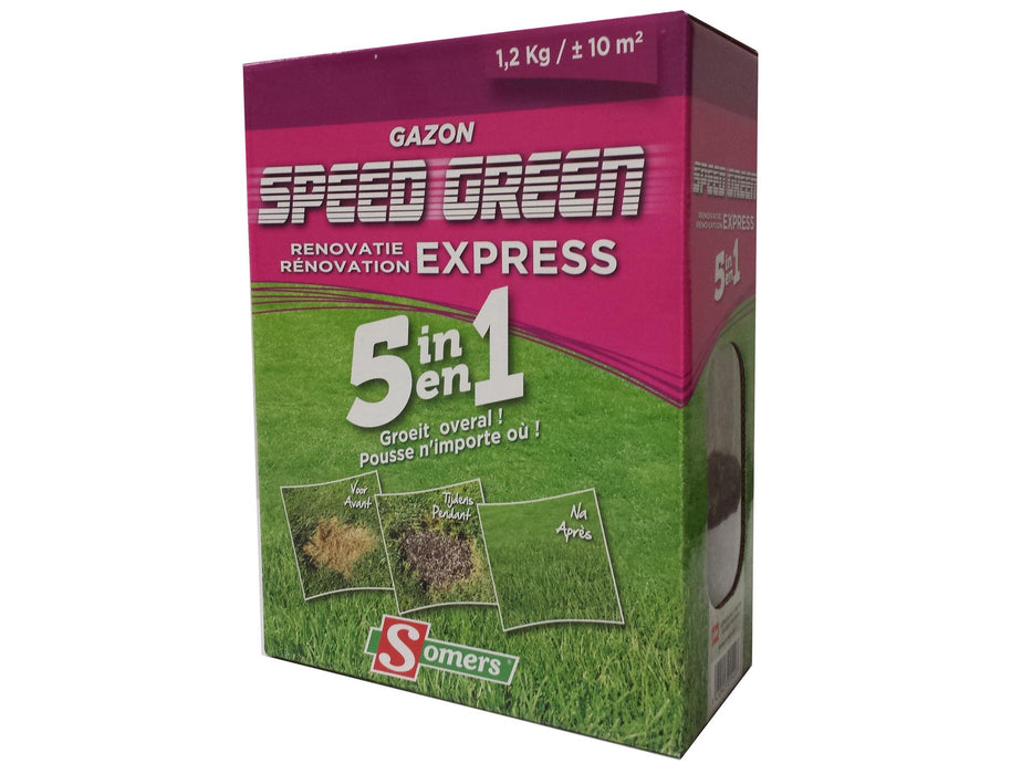 GAZON 5 IN 1 SPEED GREEN 1,2 KG -