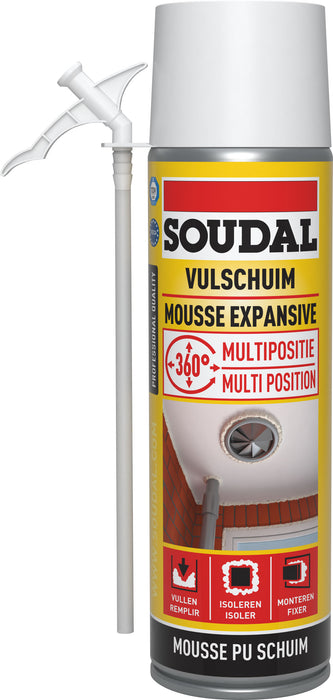 MOUSSE PU MULTI POSITIONS - 510ML