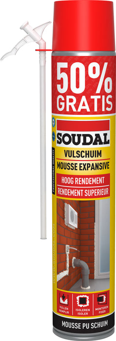 MOUSSE DE MONTAGE ET D'ISOLATION - 750ML