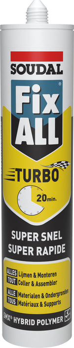 FIX ALL TURBO-WIT/BLANC-290ML