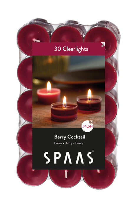 THLHT GEUR CLEAR LIGHTS BLOK X30 BERRY COCKTAIL