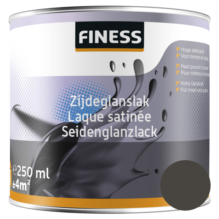 ZIJDEGLANSLAK BI/BU 250ML 1449 WENGE BRUIN