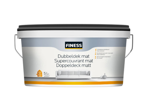 DUBBELDEK MAT BI 5LT 14205 OFF-WHITE