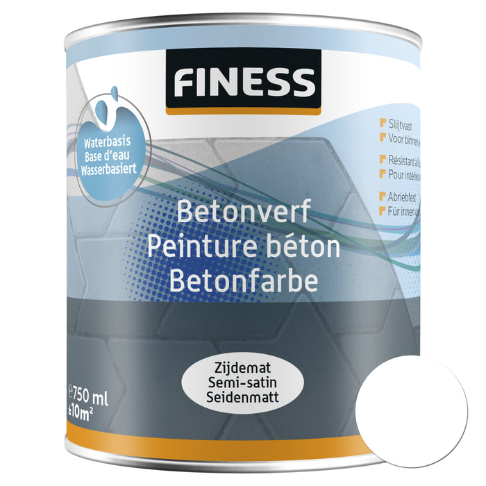 BETONVERF ACRYL BI/BU 750ML 1410 WIT